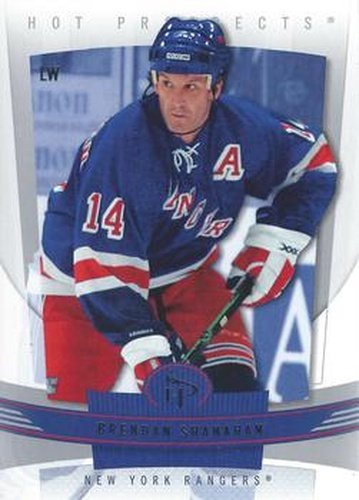 #64 Brendan Shanahan - New York Rangers - 2006-07 Fleer Hot Prospects Hockey