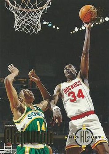 #64 Hakeem Olajuwon - Houston Rockets - 1993-94 Stadium Club Basketball
