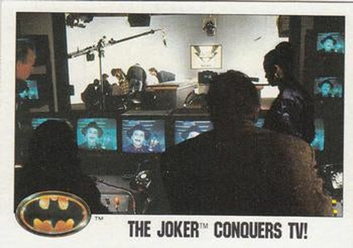 #64 The Joker Conquers TV! - 1989 Topps Batman