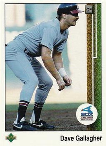 #164 Dave Gallagher - Chicago White Sox - 1989 Upper Deck Baseball