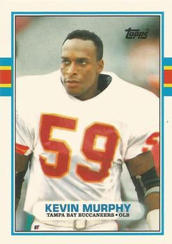 #64T Kevin Murphy - Tampa Bay Buccaneers - 1989 Topps Traded Football