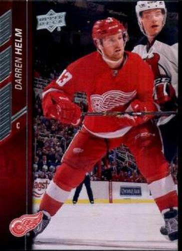 #64 Darren Helm - Detroit Red Wings - 2015-16 Upper Deck Hockey