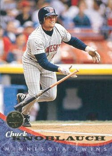 #64 Chuck Knoblauch - Minnesota Twins - 1994 Leaf Baseball