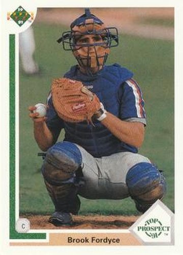 #64 Brook Fordyce - New York Mets - 1991 Upper Deck Baseball