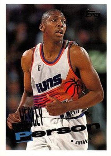 #64 Wesley Person - Phoenix Suns - 1995-96 Topps Basketball