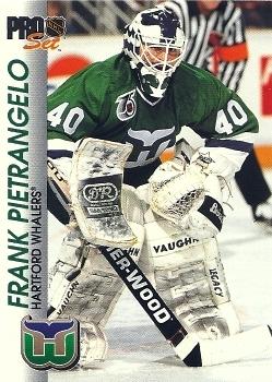 #64 Frank Pietrangelo - Hartford Whalers - 1992-93 Pro Set Hockey