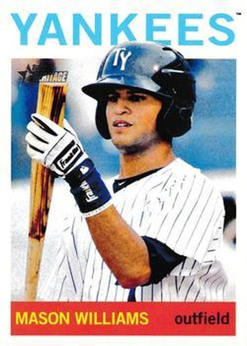 #64a Mason Williams - Tampa Yankees - 2013 Topps Heritage Minor League Baseball