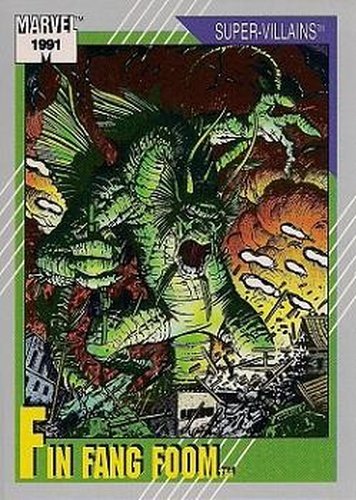 #65 Fin Fang Foom - 1991 Impel Marvel Universe Series II