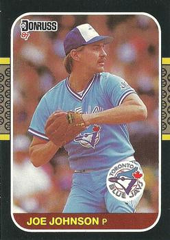 #650 Joe Johnson - Toronto Blue Jays - 1987 Donruss Baseball