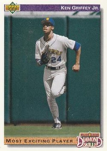 #650 Ken Griffey Jr. - Seattle Mariners - 1992 Upper Deck Baseball