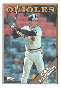 #650 Cal Ripken - Baltimore Orioles - 1988 Topps Baseball