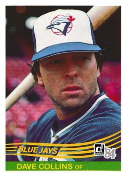#650 Dave Collins - Toronto Blue Jays - 1984 Donruss Baseball