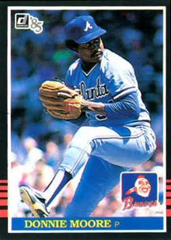 #650 Donnie Moore - Atlanta Braves - 1985 Donruss Baseball