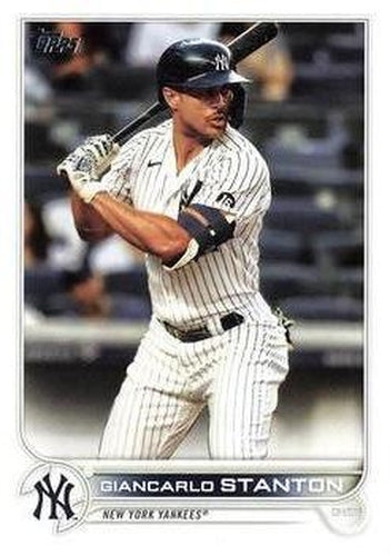 #650 Giancarlo Stanton - New York Yankees - 2022 Topps Baseball