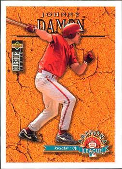 #650 Johnny Damon - Kansas City Royals - 1996 Collector's Choice Baseball