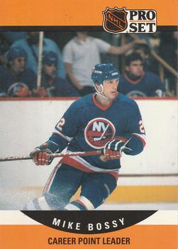 #650 Mike Bossy- New York Islanders - 1990-91 Pro Set Hockey