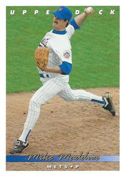 #650 Mike Maddux - New York Mets - 1993 Upper Deck Baseball