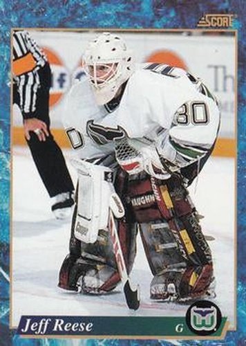 #650 Jeff Reese - Hartford Whalers - 1993-94 Score Canadian Hockey