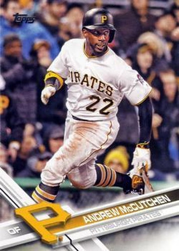 #650a Andrew McCutchen - Pittsburgh Pirates - 2017 Topps Baseball
