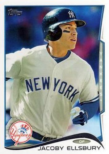 #650a Jacoby Ellsbury - New York Yankees - 2014 Topps Baseball