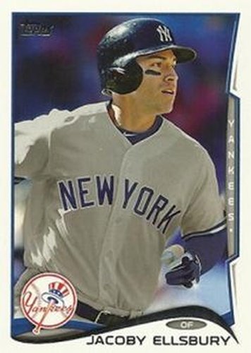 #650b Jacoby Ellsbury - New York Yankees - 2014 Topps Baseball