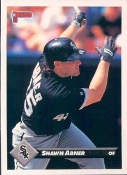 #651 Shawn Abner - Chicago White Sox - 1993 Donruss Baseball