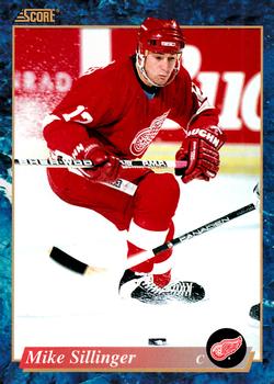 #651 Mike Sillinger - Detroit Red Wings - 1993-94 Score Canadian Hockey