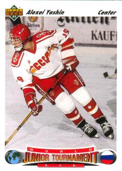#651 Alexei Yashin - CIS - 1991-92 Upper Deck Hockey