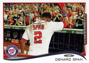 #651 Denard Span - Washington Nationals - 2014 Topps Baseball
