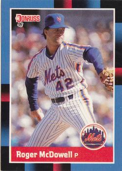 #651 Roger McDowell - New York Mets - 1988 Donruss Baseball