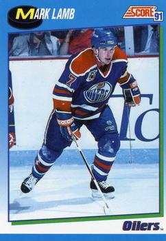 #652 Mark Lamb - San Jose Sharks - 1991-92 Score Canadian Hockey