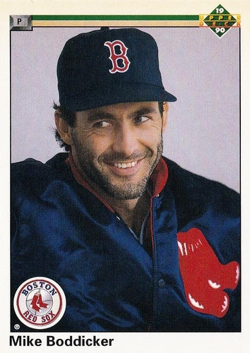 #652 Mike Boddicker - Boston Red Sox - 1990 Upper Deck Baseball