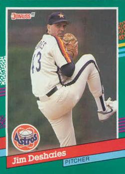 #652 Jim Deshaies - Houston Astros - 1991 Donruss Baseball