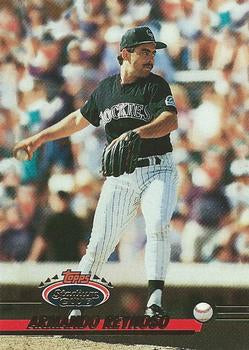 #652 Armando Reynoso - Colorado Rockies - 1993 Stadium Club Baseball