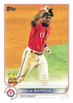 #652 Adolis Garcia - Texas Rangers - 2022 Topps Baseball