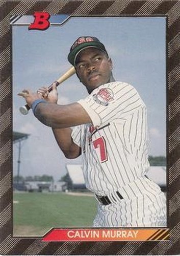 #652 Calvin Murray - USA - 1992 Bowman Baseball