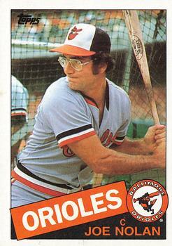 #652 Joe Nolan - Baltimore Orioles - 1985 Topps Baseball
