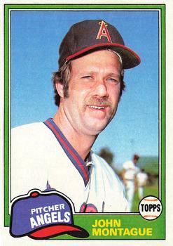 #652 John Montague - California Angels - 1981 Topps Baseball
