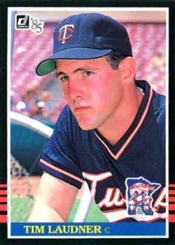 #652 Tim Laudner - Minnesota Twins - 1985 Donruss Baseball
