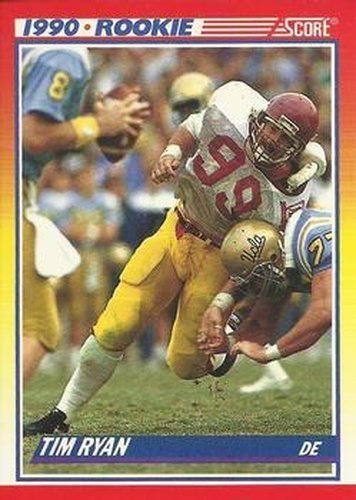 #652 Tim Ryan - USC Trojans / Chicago Bears - 1990 Score Football