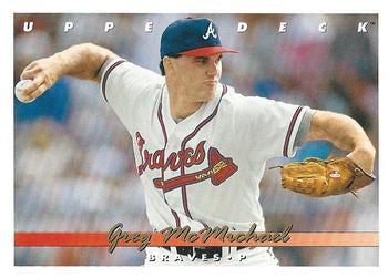 #652 Greg McMichael - Atlanta Braves - 1993 Upper Deck Baseball