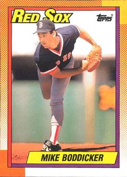 #652 Mike Boddicker - Boston Red Sox - 1990 O-Pee-Chee Baseball
