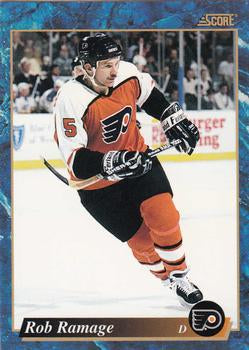 #653 Rob Ramage - Philadelphia Flyers - 1993-94 Score Canadian Hockey