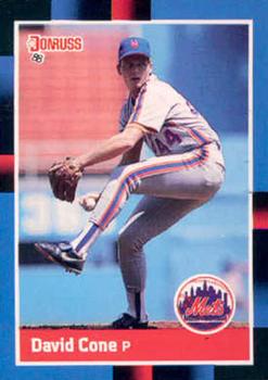 #653 David Cone - New York Mets - 1988 Donruss Baseball