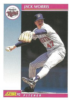 #653 Orel Hershiser - Los Angeles Dodgers - 1992 Score Baseball