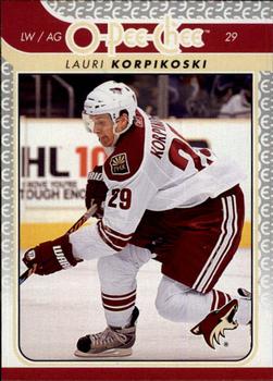 #653 Lauri Korpikoski - Phoenix Coyotes - 2009-10 O-Pee-Chee Hockey