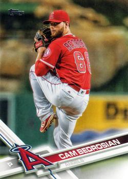 #653 Cam Bedrosian - Los Angeles Angels - 2017 Topps Baseball