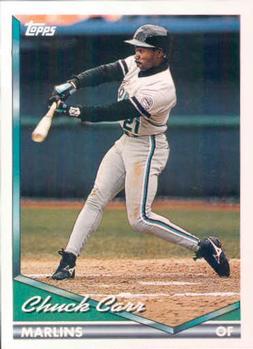 #653 Chuckrr - Florida Marlins - 1994 Topps Baseball
