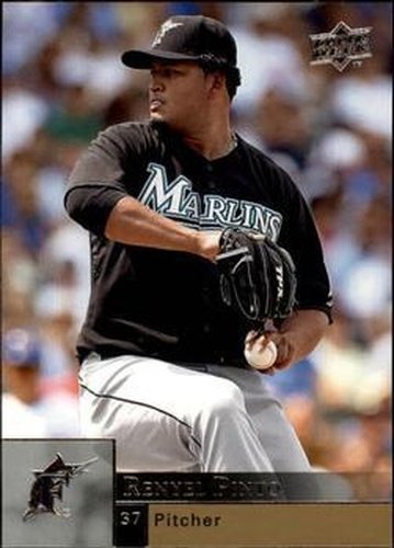 #653 Renyel Pinto - Florida Marlins - 2009 Upper Deck Baseball