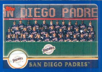 #653 San Diego Padres - San Diego Padres - 2003 Topps Baseball